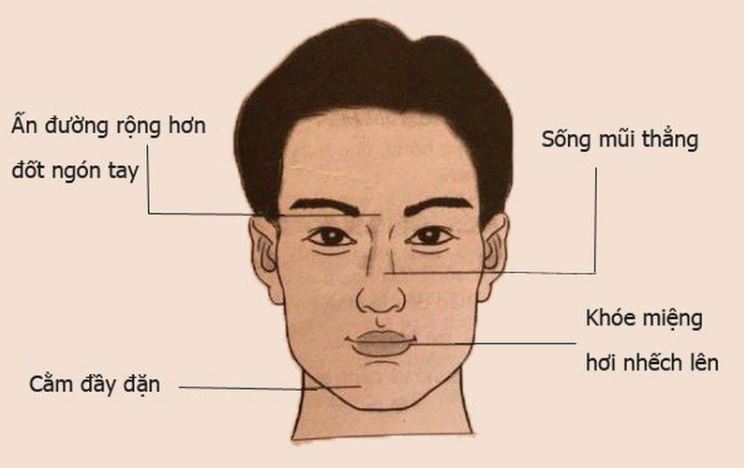 Các thực thể, từ khóa liên quan đến tướng mặt đa tình